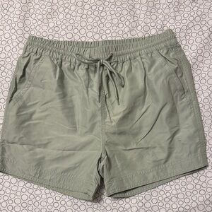 ASOS Sage Green Men's South Beach Swim Shorts